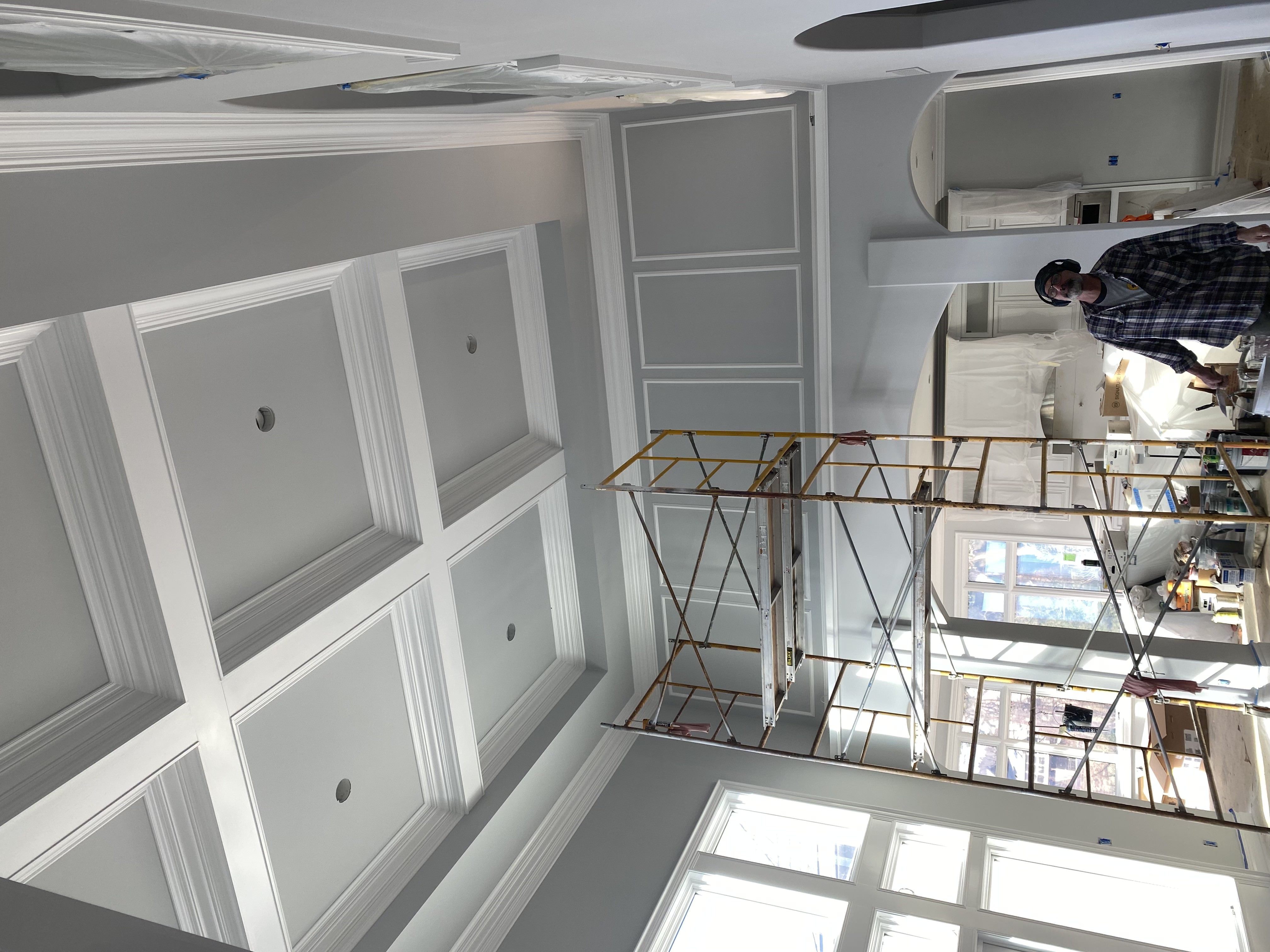 New build interior painting