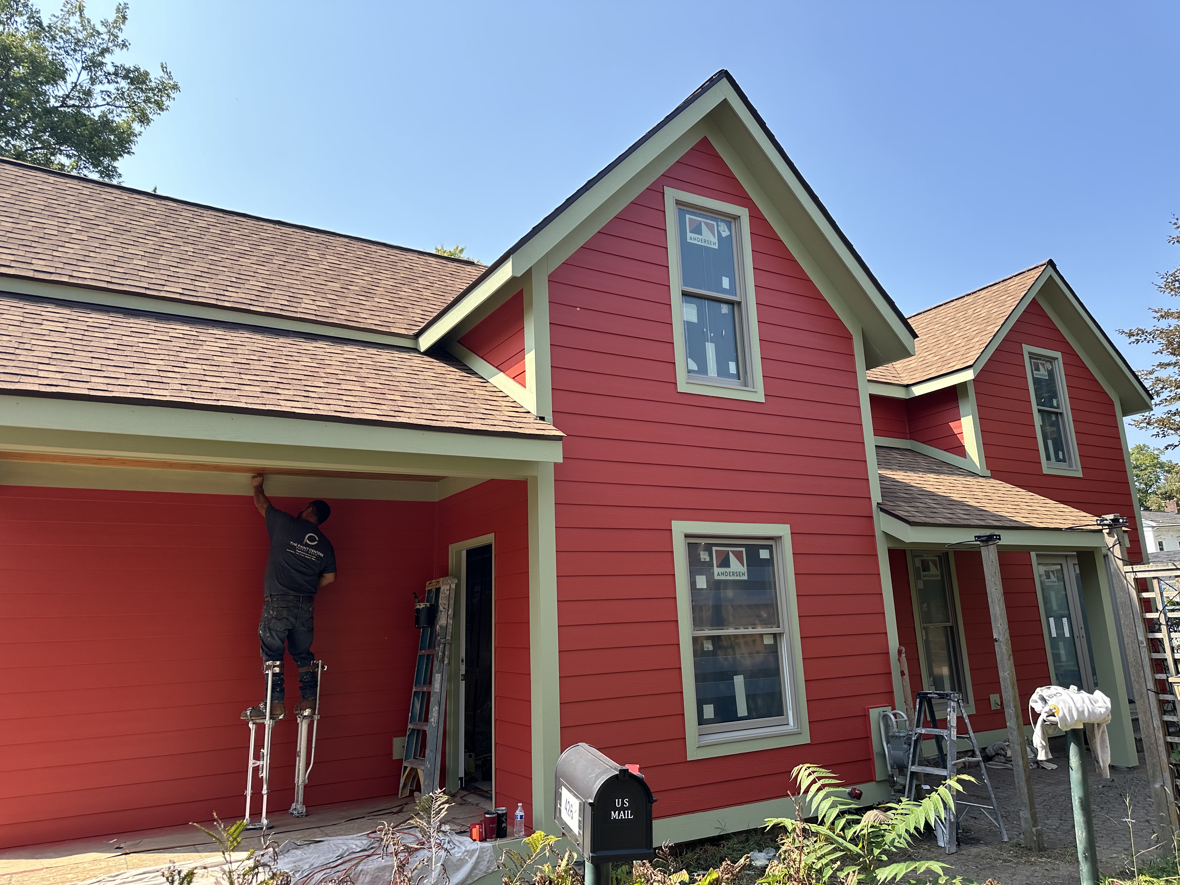 Exterior house painting in Southeast Michigan
